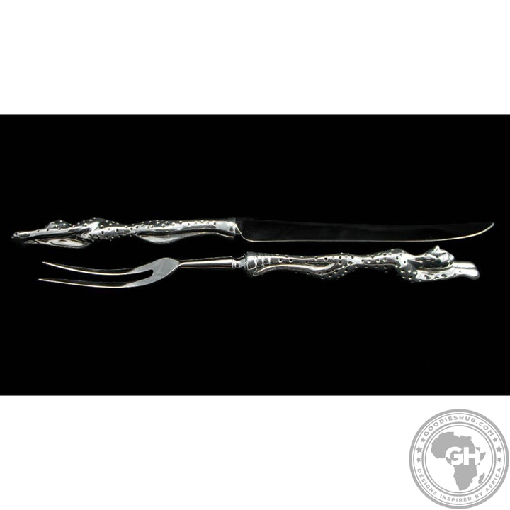 Carving Set - Cheetah Africa Collection - Diana Carmichael