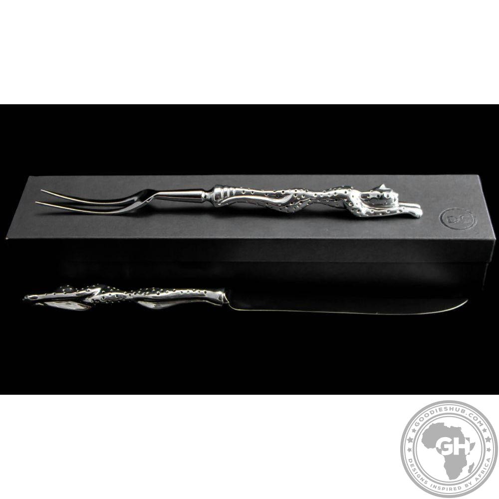 Carving Set - Cheetah Africa Collection - Diana Carmichael
