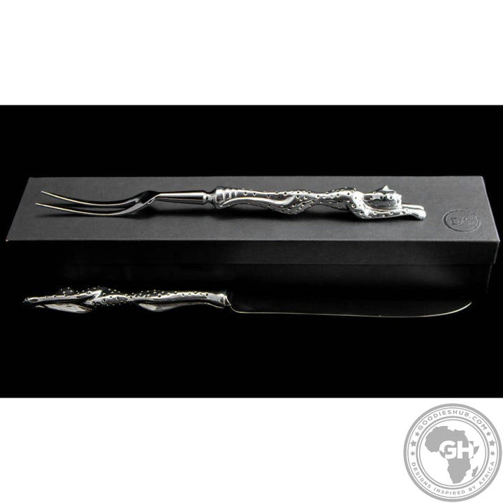 Carving Set - Cheetah Africa Collection - Diana Carmichael