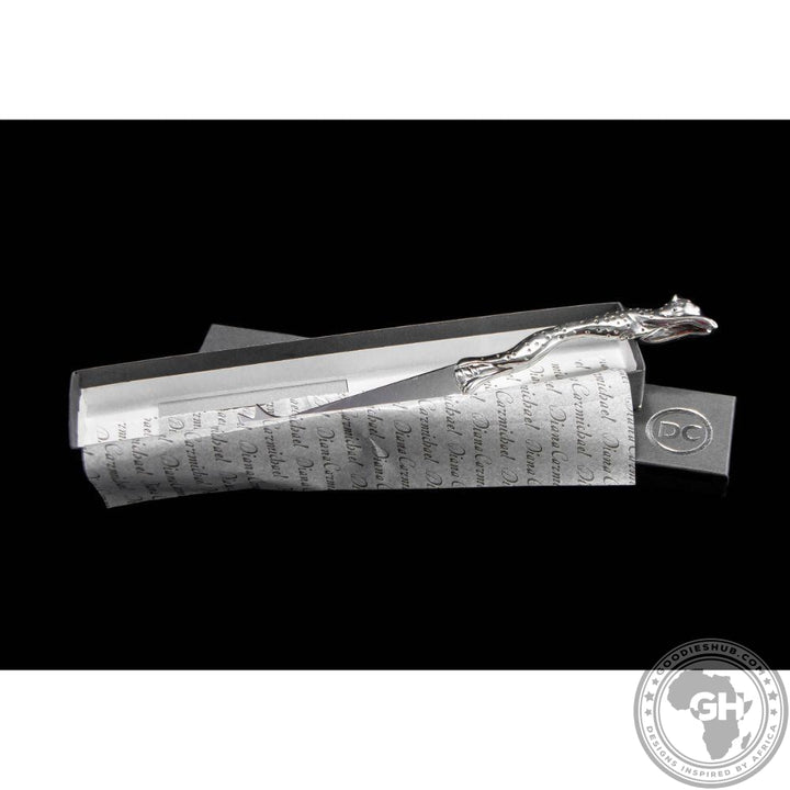 Cheese Serving Utensil Large - Cheetah Africa Collection - Diana Carmichael
