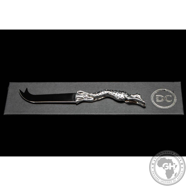 Cheese Serving Utensil Small - Cheetah Africa Collection - Diana Carmichael