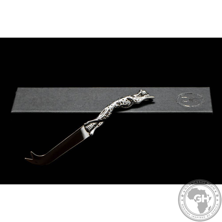 Cheese Serving Utensil Small - Cheetah Africa Collection - Diana Carmichael