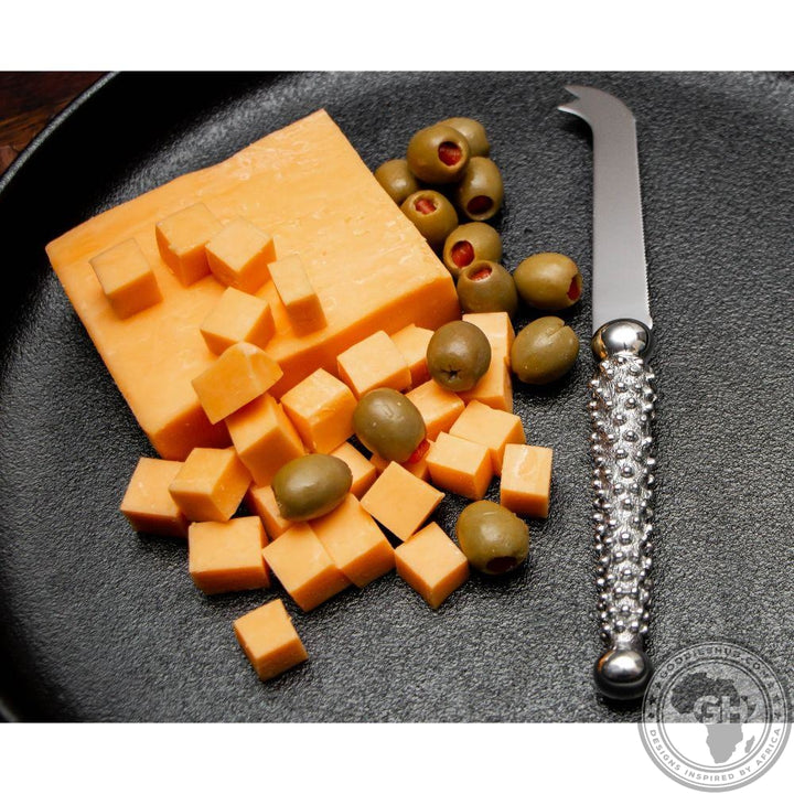Cheese Serving Utensil Large - Studded Collection - Diana Carmichael