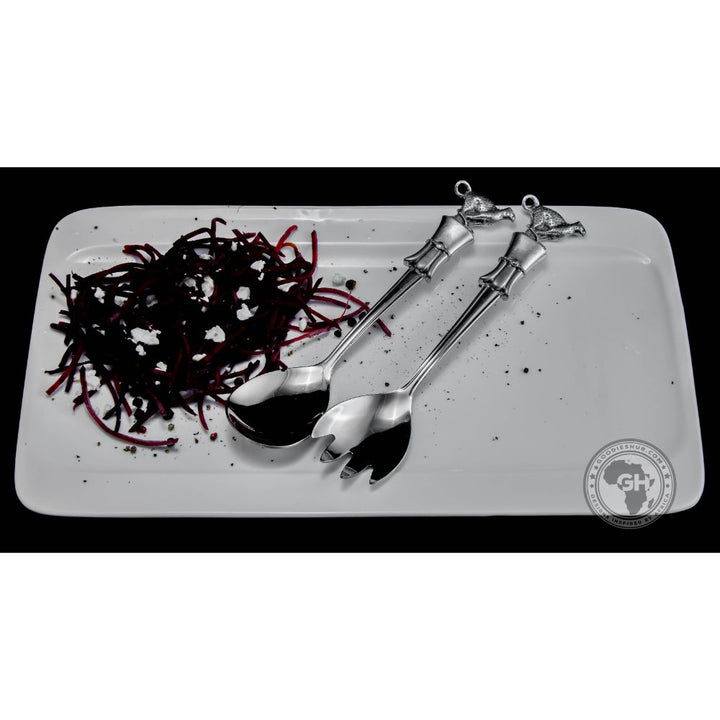 Cheetah Salad Server - Earthangel