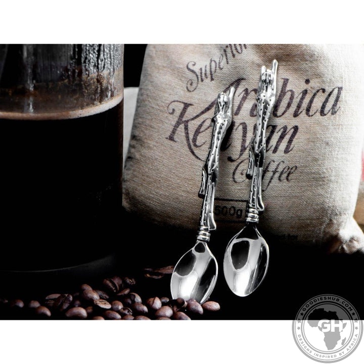 Coffee Spoon - Cheetah Africa Collection - Diana Carmichael