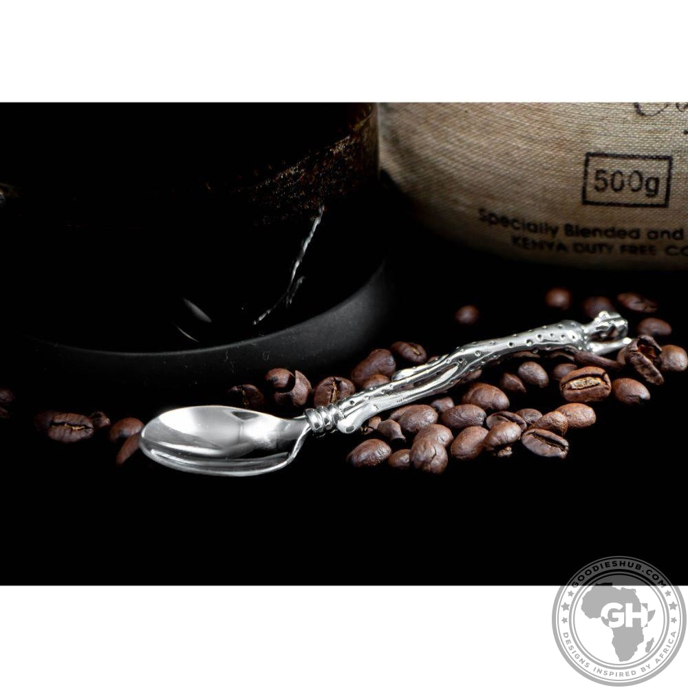 Coffee Spoon - Cheetah Africa Collection - Diana Carmichael