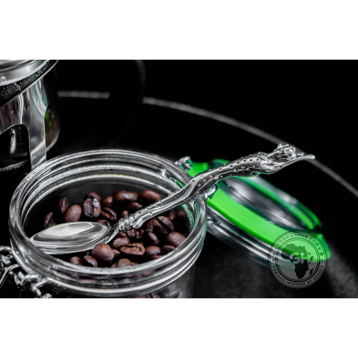 Coffee Spoon Cheetah (Set of 6) - Cheetah Africa Collection - Diana Carmichael
