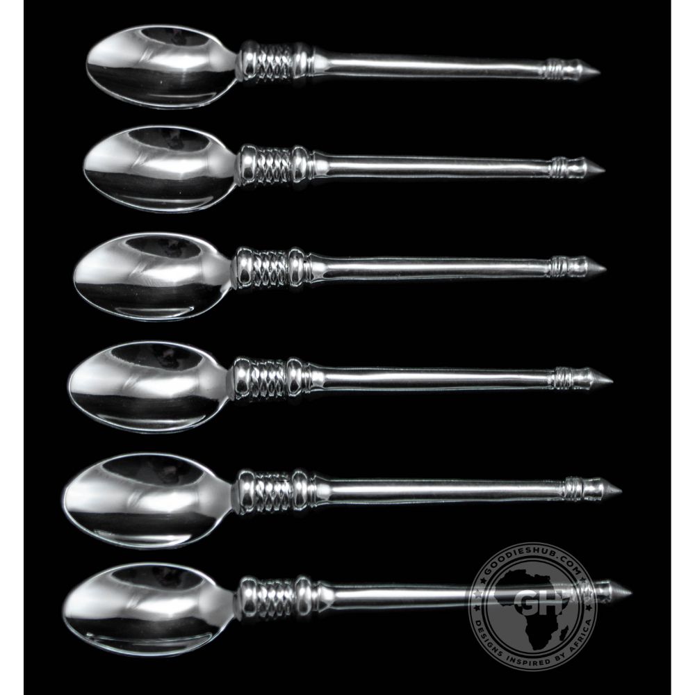 Coffee Spoon Set of 6 - Noble Collection - Diana Carmichael