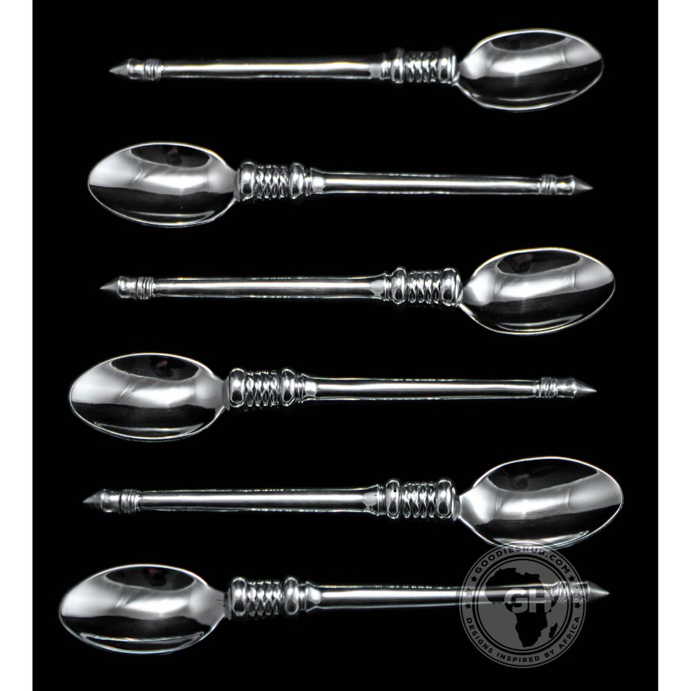 Coffee Spoon Set of 6 - Noble Collection - Diana Carmichael