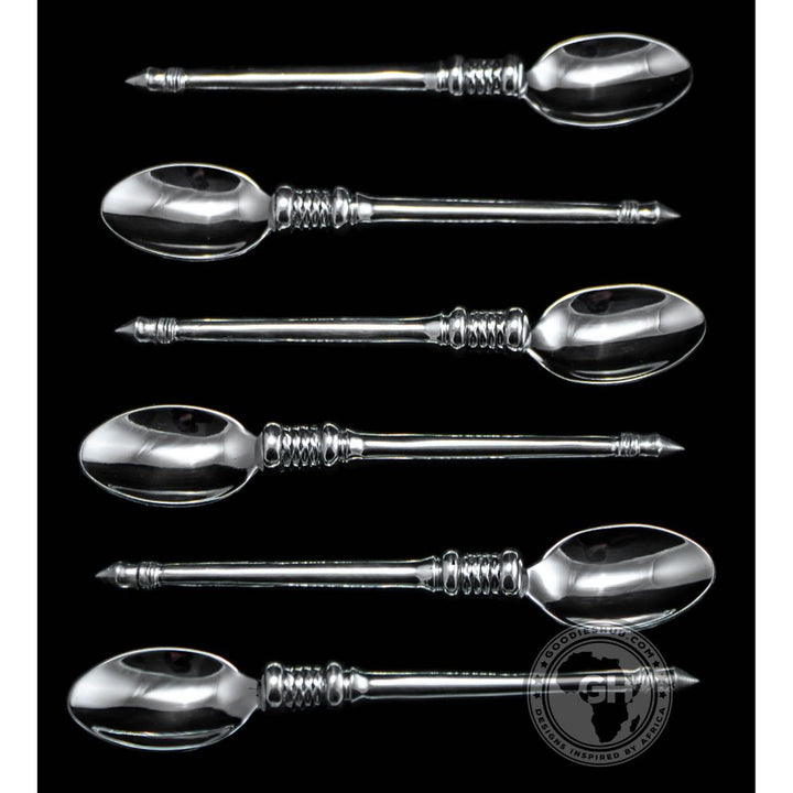 Coffee Spoon Set of 6 - Noble Collection - Diana Carmichael