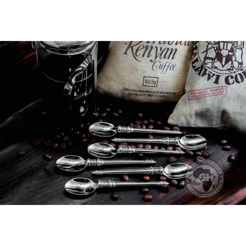 Coffee Spoon Set of 6 - Noble Collection - Diana Carmichael