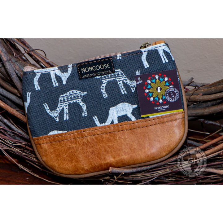 Mongoose Combi Purse Leather Bottom