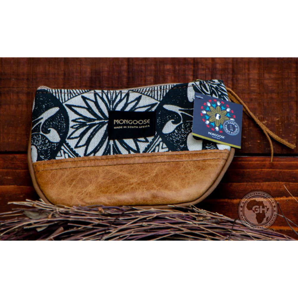 Mongoose Combi Purse Leather Bottom