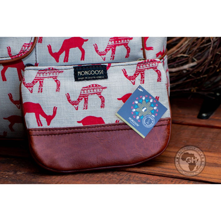 Mongoose Combi Purse Leather Bottom