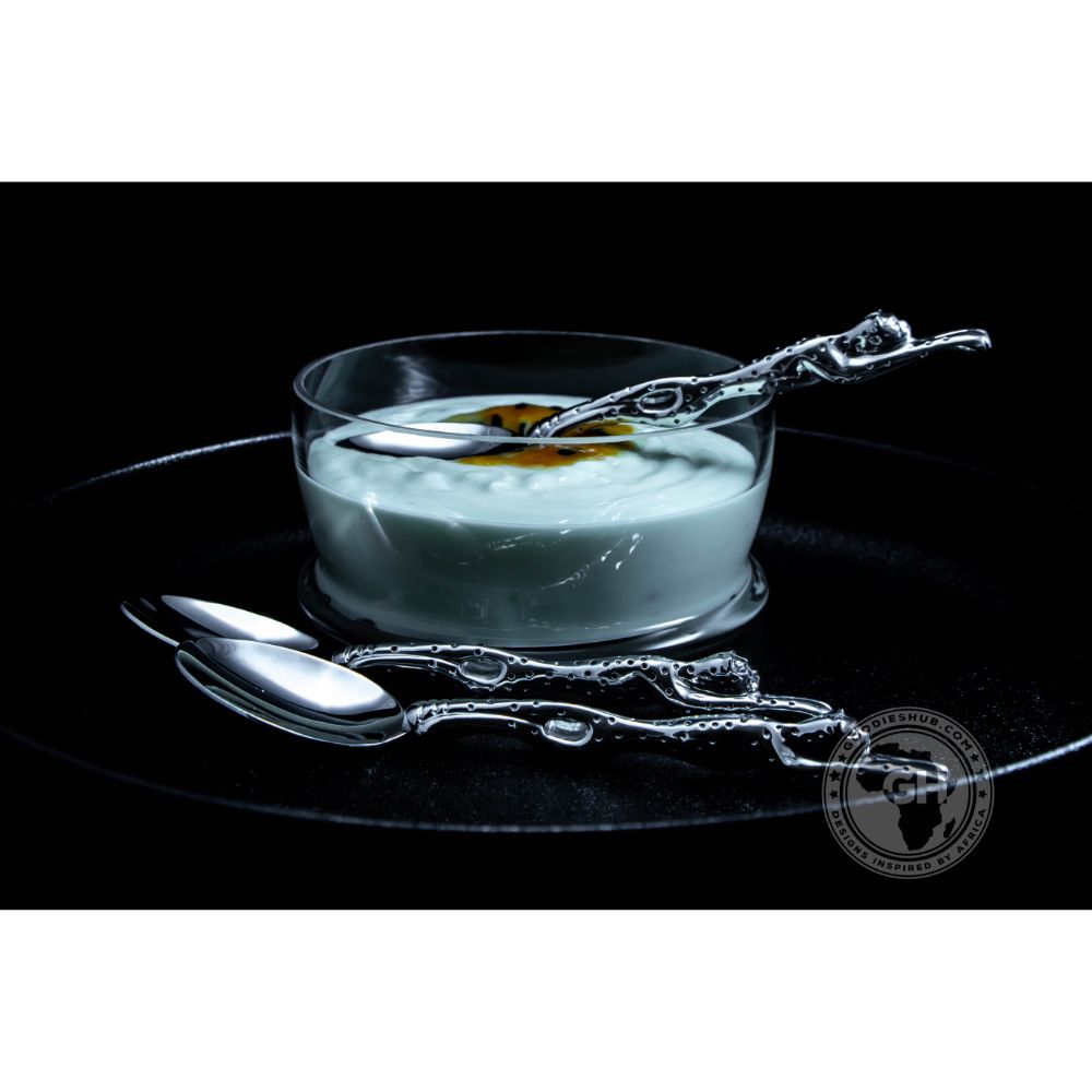 Dessert Spoon - Cheetah Africa Collection - Diana Carmichael