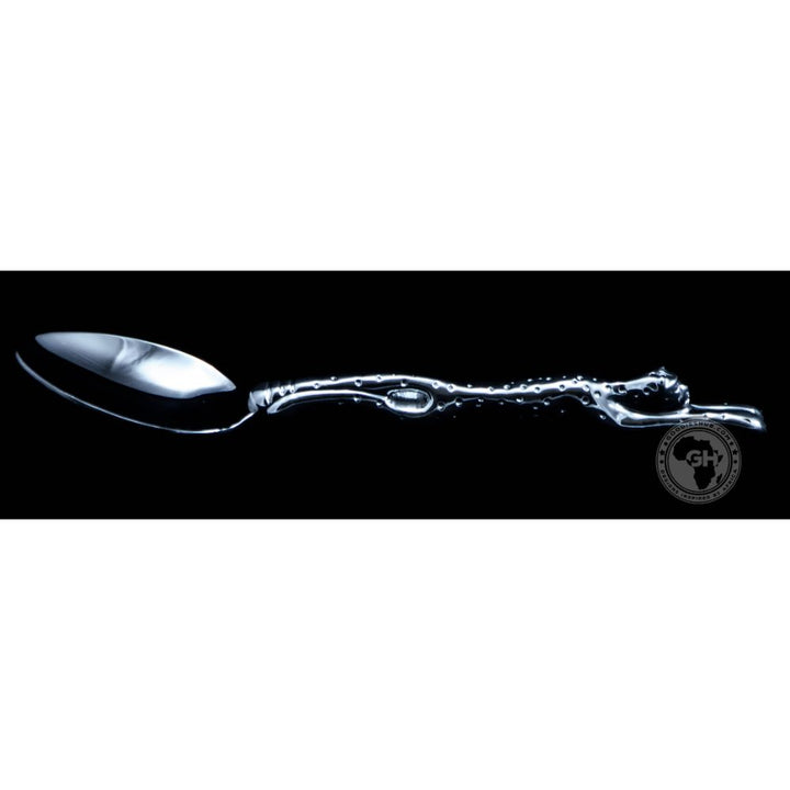 Dessert Spoon Set of 6 - Cheetah Africa Collection - Diana Carmichael