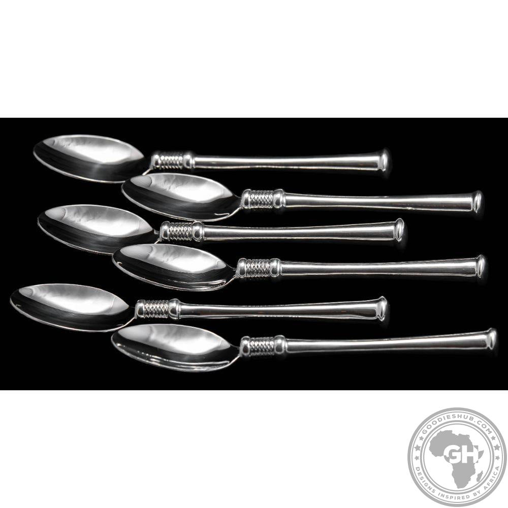 Dessert Spoon Set of 6 - Noblesse Collection - Diana Carmichael
