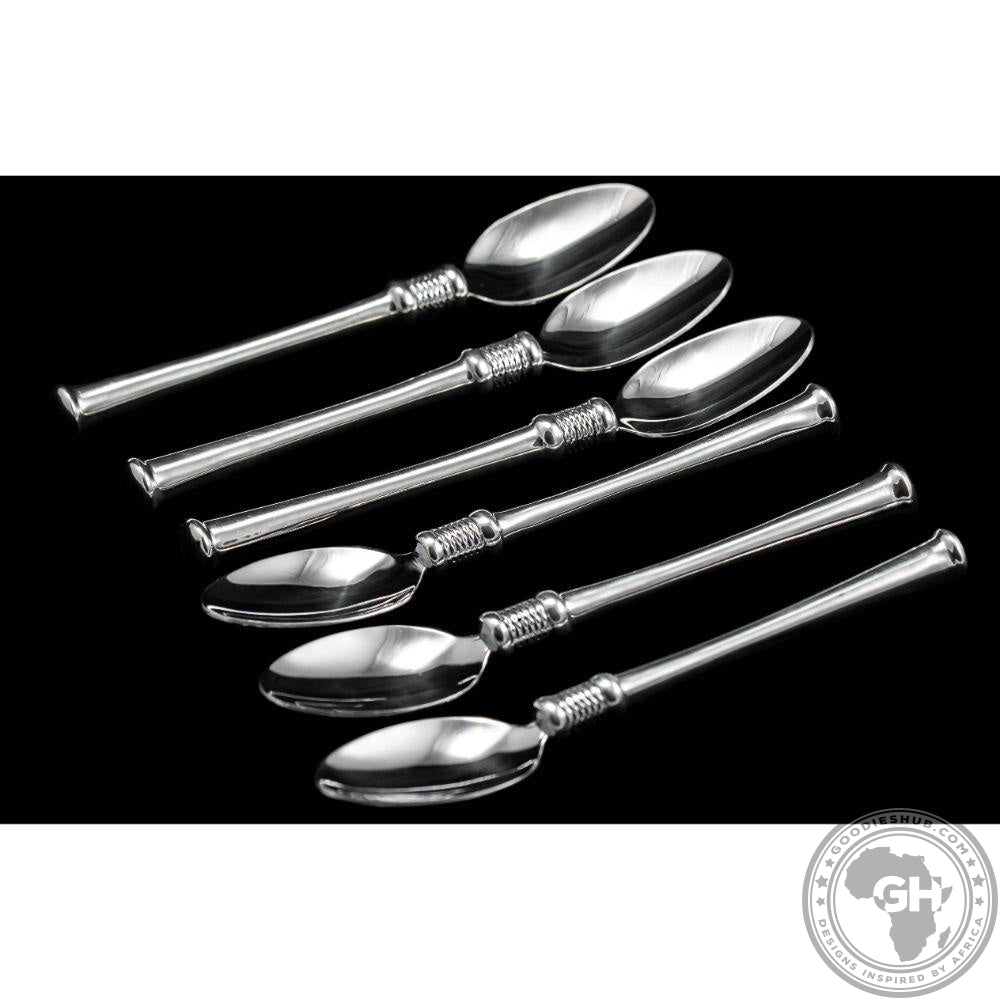 Dessert Spoon Set of 6 - Noblesse Collection - Diana Carmichael