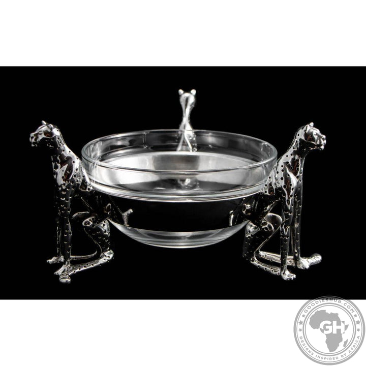 Dish 170mm Triple Sitting - Cheetah Africa Collection - Diana Carmichael