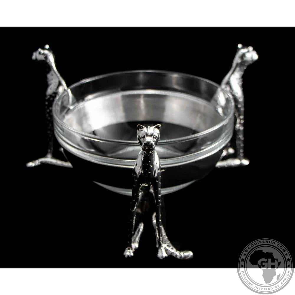 Dish 170mm Triple Sitting - Cheetah Africa Collection - Diana Carmichael