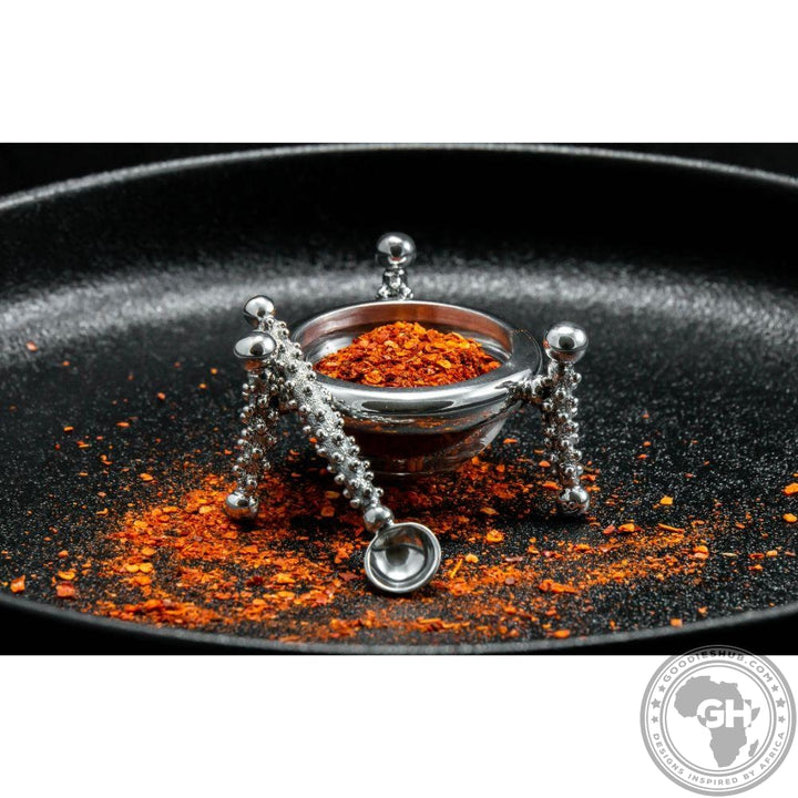 Dish 60mm &amp; Salt Spoon Set - Studded Collection - Diana Carmichael