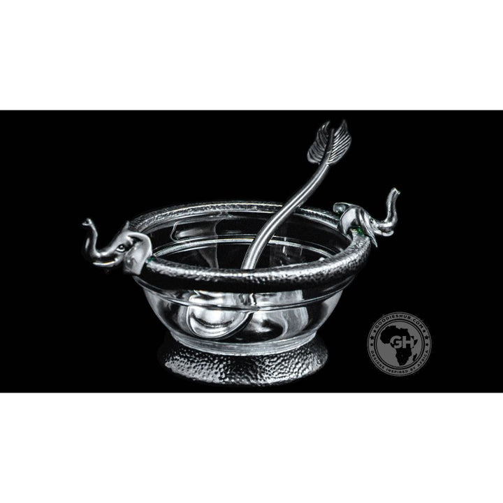Elephant Sugar Bowl &amp; Spoon - Earthangel