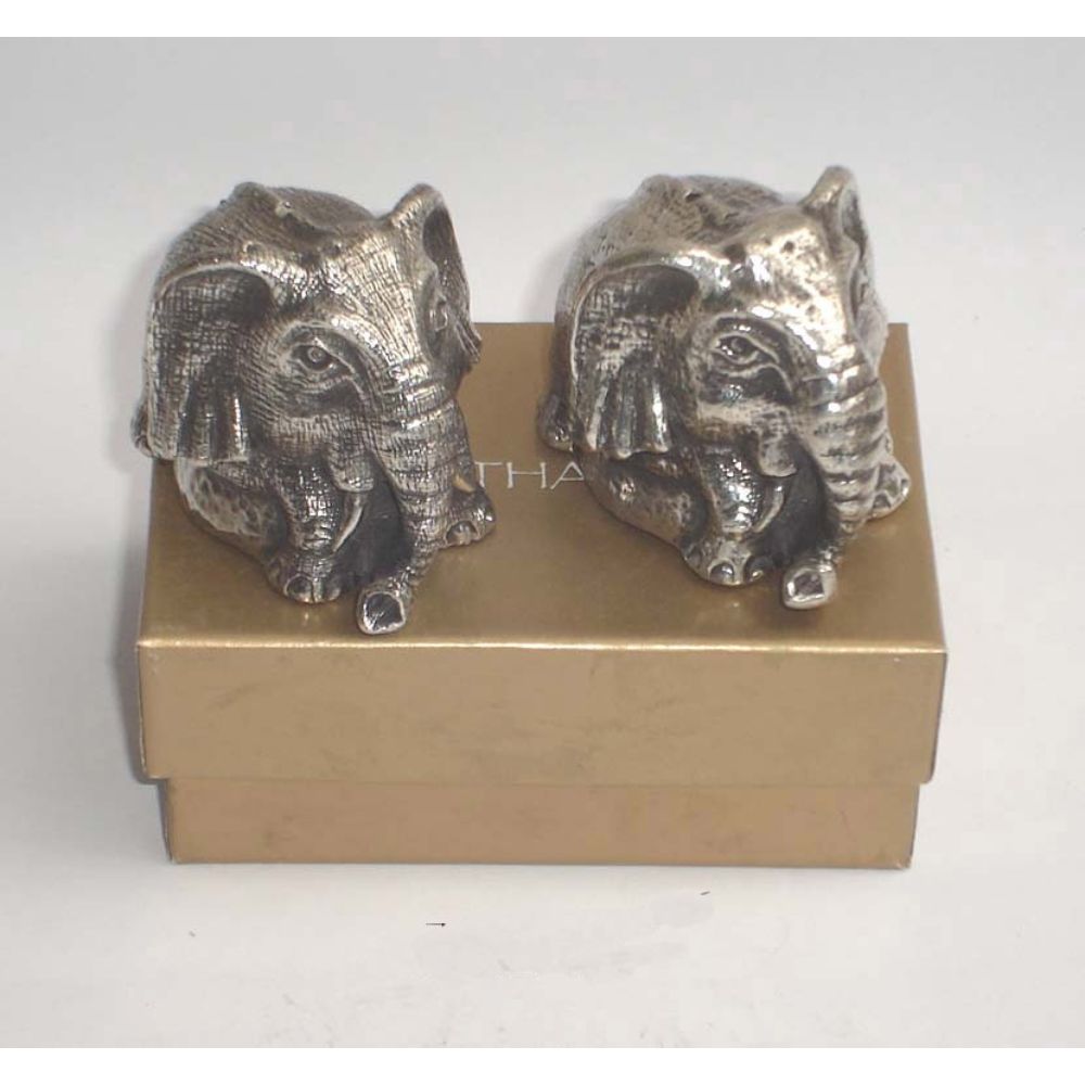 Elephant Salt &amp; Pepper Set - Earthangel