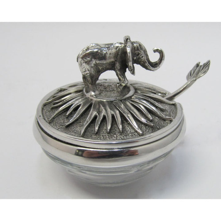 Elephant Lid Bowl &amp; Spoon - Earthangel