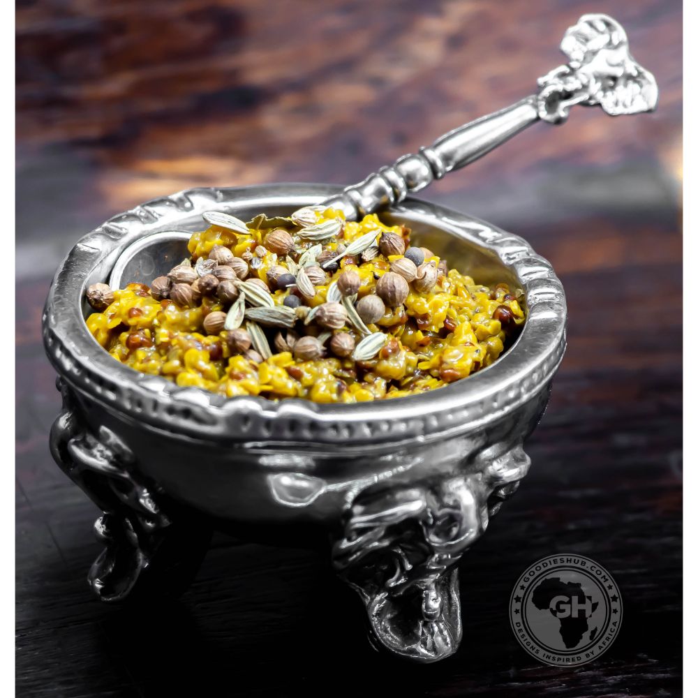 Elephant 3 Legged Bowl &amp; Spoon - Earthangel