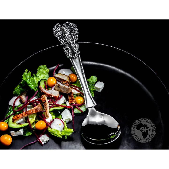 Elephant Head Serving Spoon - Earthangel