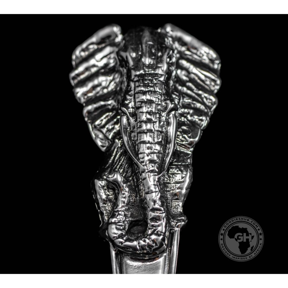 Elephant Head Serving Spoon - Earthangel