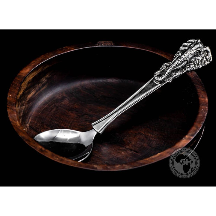 Elephant Head Serving Spoon - Earthangel