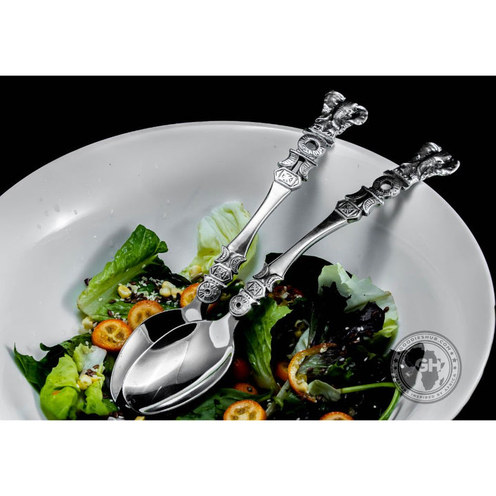 Elephant Totem Salad Server - Earthangel
