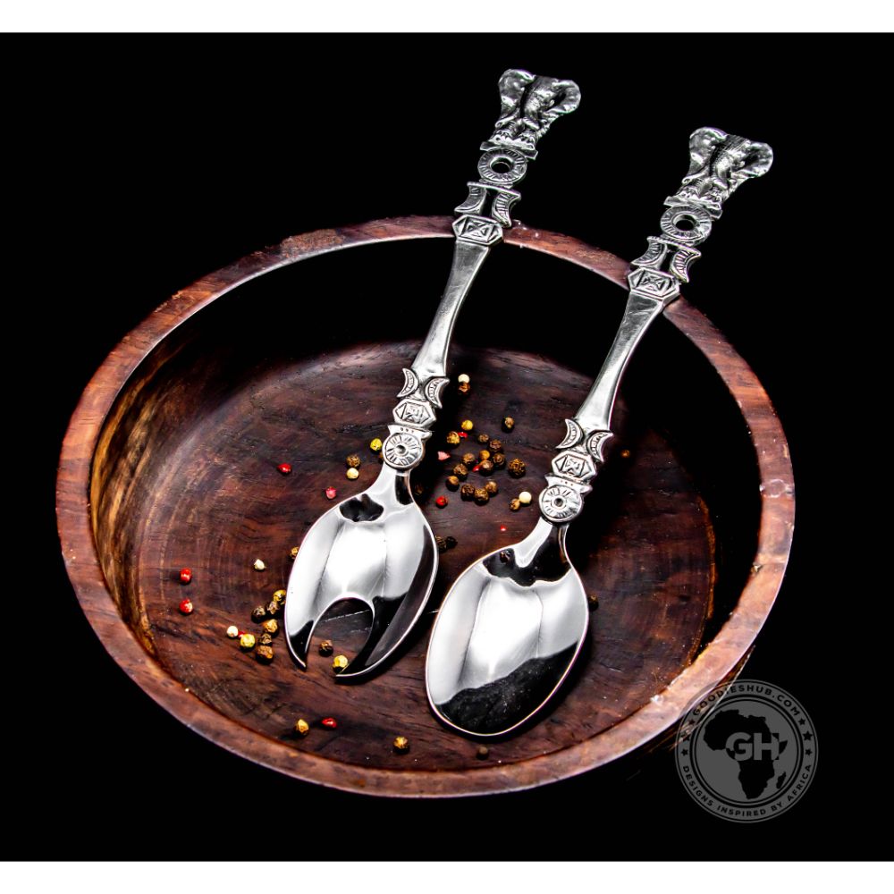 Elephant Totem Salad Server - Earthangel