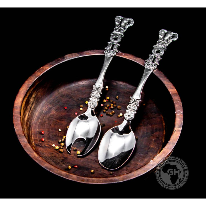 Elephant Totem Salad Server - Earthangel
