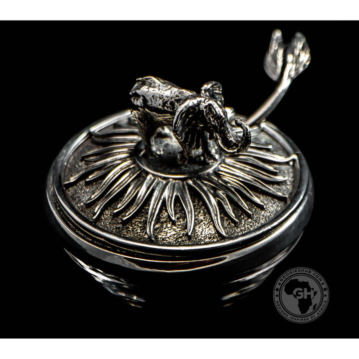 Elephant Lid Bowl &amp; Spoon - Earthangel