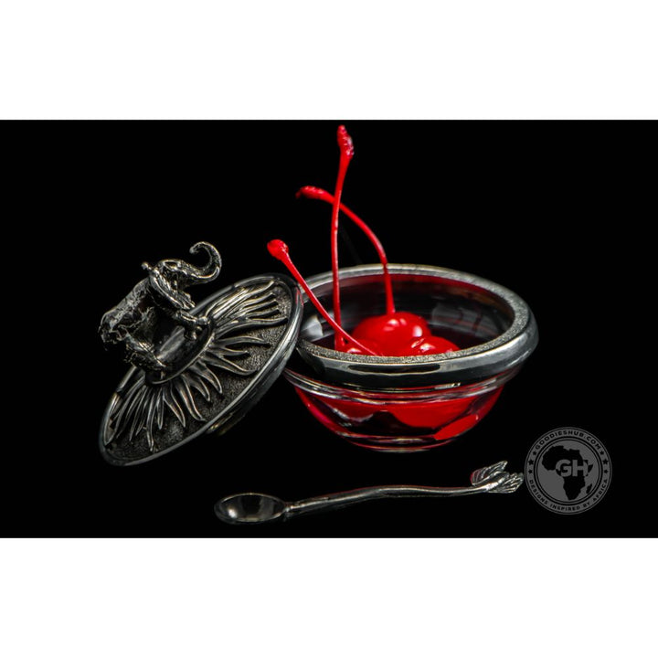 Elephant Lid Bowl &amp; Spoon - Earthangel