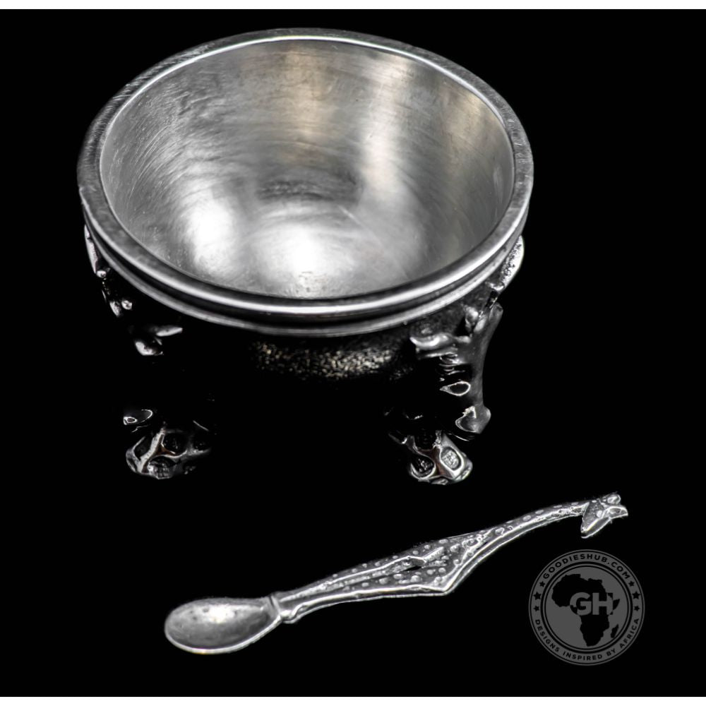 Giraffe 3 Legged Pot &amp; Spoon - Earthangel