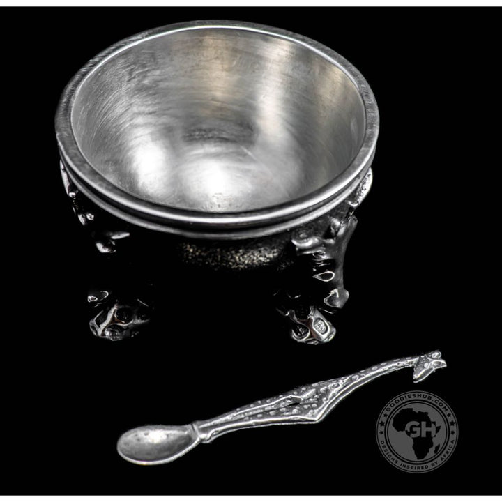 Giraffe 3 Legged Pot &amp; Spoon - Earthangel