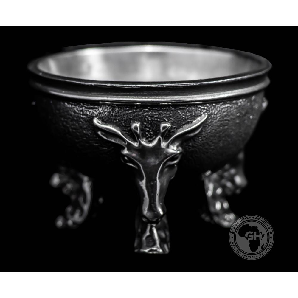 Giraffe 3 Legged Pot &amp; Spoon - Earthangel