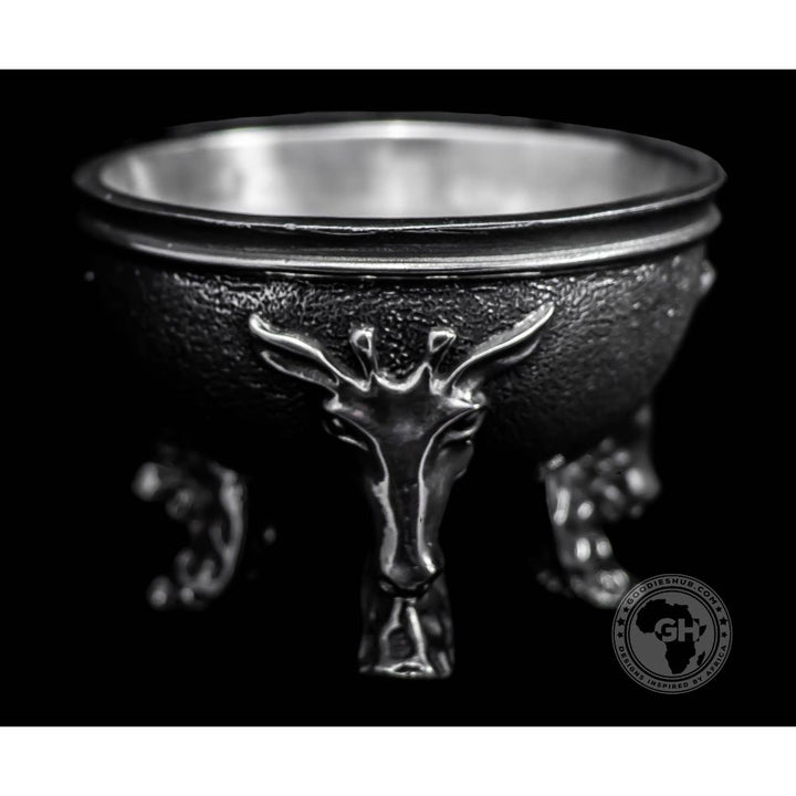 Giraffe 3 Legged Pot &amp; Spoon - Earthangel
