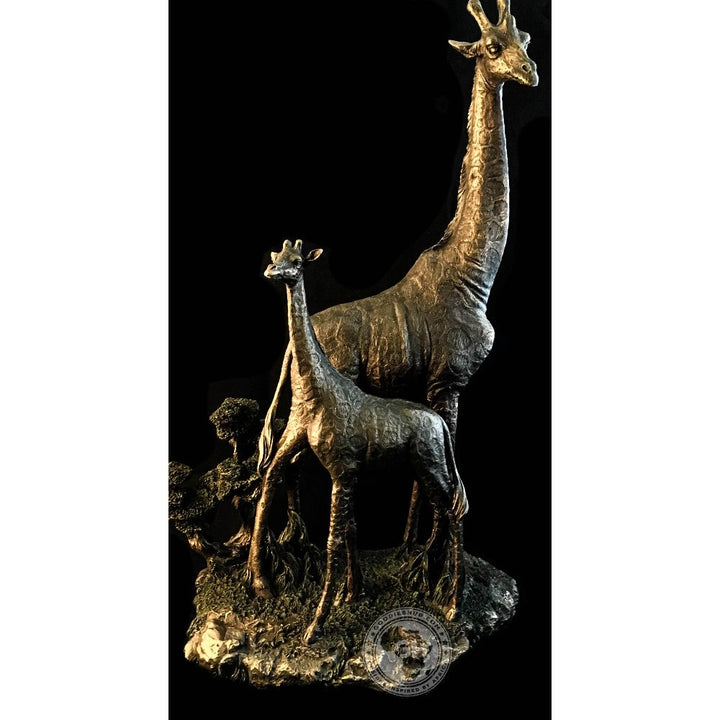 Giraffe Bronzed Sculpture - Twiga