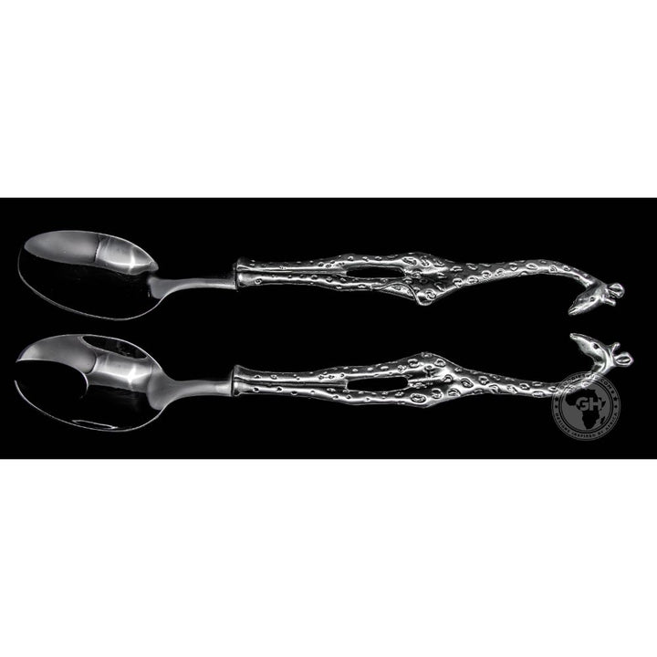 Giraffe Salad Servers Large - Earthangel