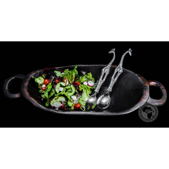 Giraffe Salad Servers - Earthangel