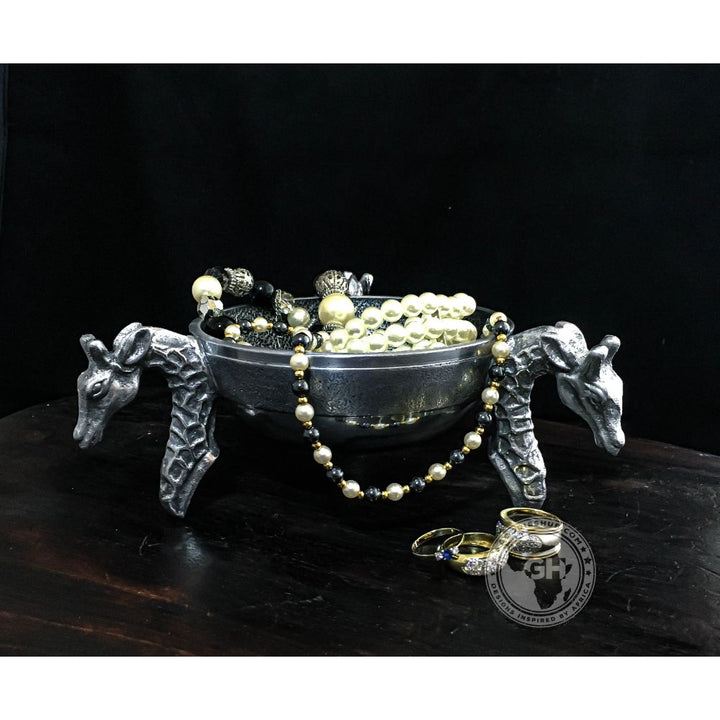 Giraffe Snack Bowl Small - Lamu Aluminium Tableware