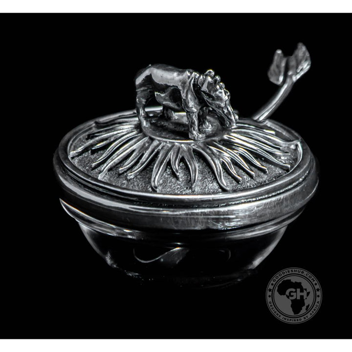 Hippo Lid Bowl And Spoon - Earthangel