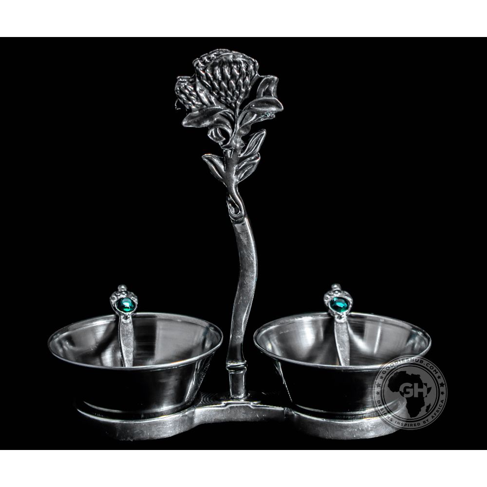 Twin Bowl Set - Protea - Earthangel