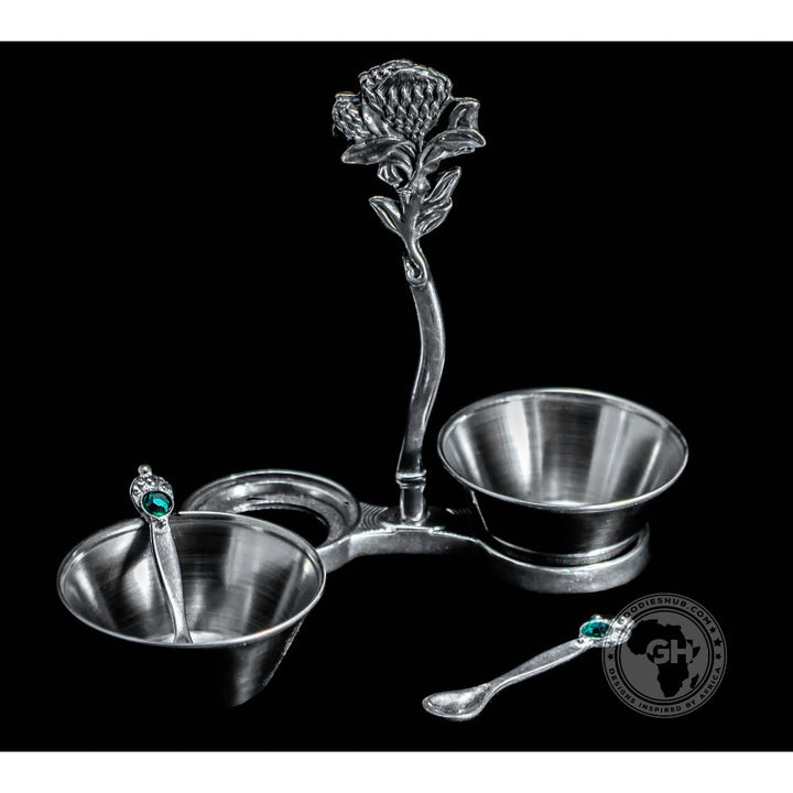 Twin Bowl Set - Protea - Earthangel