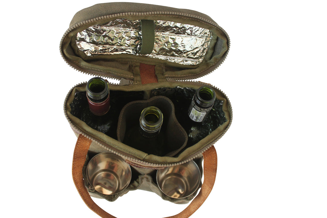 Rogue Wine Cooler  - Olive Tin Cloth