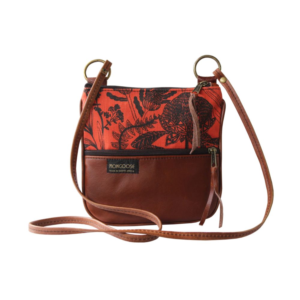 Mongoose Kiki Leather and Textile Bag